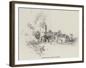 Sandringham Church, Norfolk-Herbert Railton-Framed Giclee Print