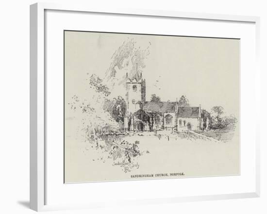 Sandringham Church, Norfolk-Herbert Railton-Framed Giclee Print