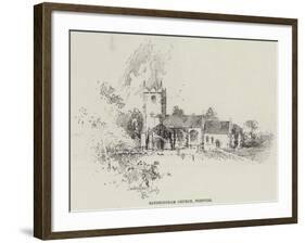 Sandringham Church, Norfolk-Herbert Railton-Framed Giclee Print