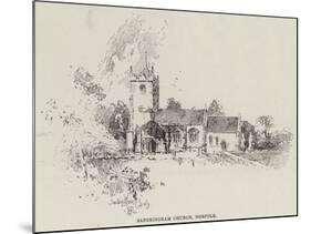 Sandringham Church, Norfolk-Herbert Railton-Mounted Giclee Print