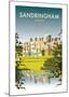 Sandringham - Dave Thompson Contemporary Travel Print-Dave Thompson-Mounted Giclee Print