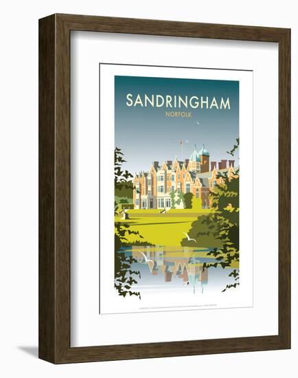 Sandringham - Dave Thompson Contemporary Travel Print-Dave Thompson-Framed Giclee Print