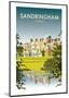 Sandringham - Dave Thompson Contemporary Travel Print-Dave Thompson-Mounted Giclee Print