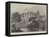 Sandringham Hall, Norfolk, the Seat of the Prince of Wales-null-Framed Stretched Canvas