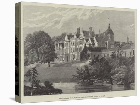Sandringham Hall, Norfolk, the Seat of the Prince of Wales-null-Stretched Canvas