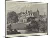 Sandringham Hall, Norfolk, the Seat of the Prince of Wales-null-Mounted Giclee Print