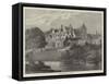 Sandringham Hall, Norfolk-null-Framed Stretched Canvas