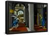 Sandro Boticelli The Anunciation Art Print Poster-null-Framed Poster