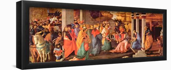 Sandro Botticelli Adoration of the Magi London 1 Art Print Poster-null-Framed Poster