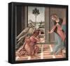 Sandro Botticelli (Annunciation) Art Poster Print-null-Framed Poster