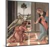 Sandro Botticelli (Annunciation) Art Poster Print-null-Mounted Poster