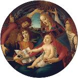 Virgin and Child with Six Angels, Called the Madonna of the Pomegranate, c.1478-79-Sandro Botticelli-Giclee Print