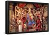 Sandro Botticelli Madonna Throne of Angels and Saints Art Print Poster-null-Framed Poster