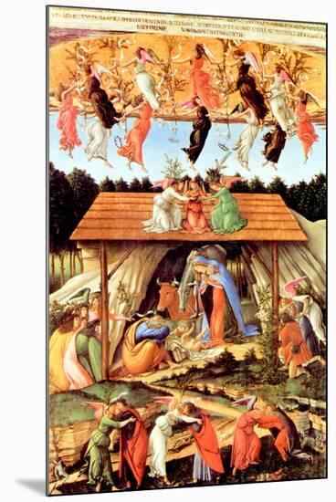 Sandro Botticelli Nativity 1500-Sandro Botticelli-Mounted Art Print