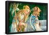 Sandro Botticelli Sistine Chapel The Youth of Moses Detail 2 Art Print Poster-null-Framed Poster