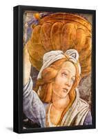 Sandro Botticelli Sistine Chapel The Youth of Moses Detail 3 Art Print Poster-null-Framed Poster