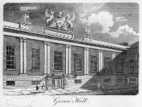 Grocers' Hall, City of London, 1811-Sands-Framed Premium Giclee Print