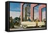Sands Hotel, Las Vegas, Nevada-null-Framed Stretched Canvas