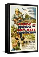 Sands of Iwo Jima, 1949-null-Framed Stretched Canvas