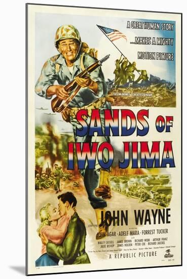 Sands of Iwo Jima, 1949-null-Mounted Giclee Print