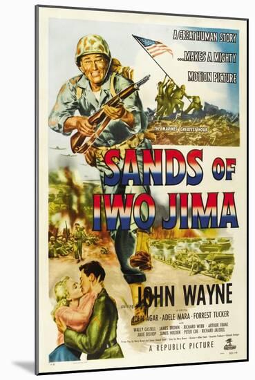 Sands of Iwo Jima, 1949-null-Mounted Giclee Print