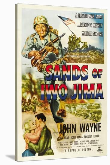 Sands of Iwo Jima, 1949-null-Stretched Canvas