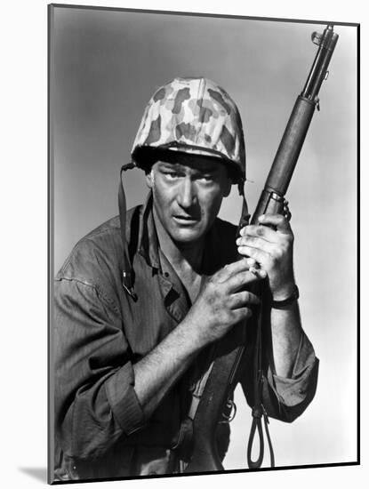 Sands Of Iwo Jima, John Wayne, 1949-null-Mounted Photo