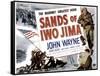 Sands Of Iwo Jima, John Wayne, 1949-null-Framed Stretched Canvas