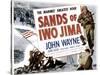 Sands Of Iwo Jima, John Wayne, 1949-null-Stretched Canvas