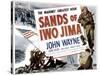 Sands Of Iwo Jima, John Wayne, 1949-null-Stretched Canvas