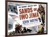 Sands Of Iwo Jima, John Wayne, 1949-null-Framed Art Print