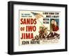 Sands of Iwo Jima, John Wayne, Adele Nara, 1949-null-Framed Art Print
