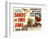 Sands of Iwo Jima, John Wayne, Adele Nara, 1949-null-Framed Art Print