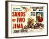 Sands of Iwo Jima, John Wayne, Adele Nara, 1949-null-Framed Art Print