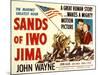 Sands of Iwo Jima, John Wayne, Adele Nara, 1949-null-Mounted Art Print
