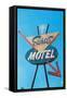 Sands Vintage Motel-null-Framed Stretched Canvas