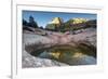 Sandstone and Pool, Zion National Park, Utah-Howie Garber-Framed Photographic Print