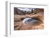 Sandstone and pool, Zion National Park, Utah-Howie Garber-Framed Photographic Print