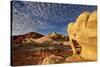 Sandstone Arch under Clouds-James-Stretched Canvas