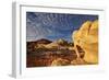 Sandstone Arch under Clouds-James-Framed Photographic Print