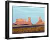 Sandstone Bluffs in Monument Valley Navajo Tribal Park, Arizona, USA-Kober Christian-Framed Photographic Print