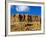 Sandstone Butte in Chaco Culture National Historical Park Scenery, New Mexico-Michael DeFreitas-Framed Photographic Print