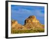 Sandstone Butte in Chaco Culture National Historical Park Scenery, New Mexico-Michael DeFreitas-Framed Photographic Print