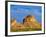 Sandstone Butte in Chaco Culture National Historical Park Scenery, New Mexico-Michael DeFreitas-Framed Photographic Print