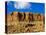 Sandstone Butte in Chaco Culture National Historical Park Scenery, New Mexico-Michael DeFreitas-Stretched Canvas