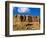 Sandstone Butte in Chaco Culture National Historical Park Scenery, New Mexico-Michael DeFreitas-Framed Photographic Print