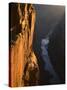 Sandstone Cliff and Colorado River at Sunrise, Toroweap, Grand Canyon National Park, Arizona, USA-Scott T. Smith-Stretched Canvas