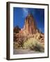 Sandstone Cliffs, Arches National Park, Moab, Utah, USA-Lee Frost-Framed Photographic Print