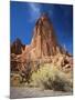 Sandstone Cliffs, Arches National Park, Moab, Utah, USA-Lee Frost-Mounted Photographic Print