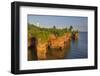 Sandstone Cliffs, Sea Caves, Devils Island, Apostle Islands Lakeshore, Wisconsin, USA-Chuck Haney-Framed Photographic Print